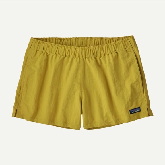 New Patagonia Barely Baggies Shorts Size L  Color:Surfboard Yellow with tags⭐️⭐️ - Picture 5 of 17